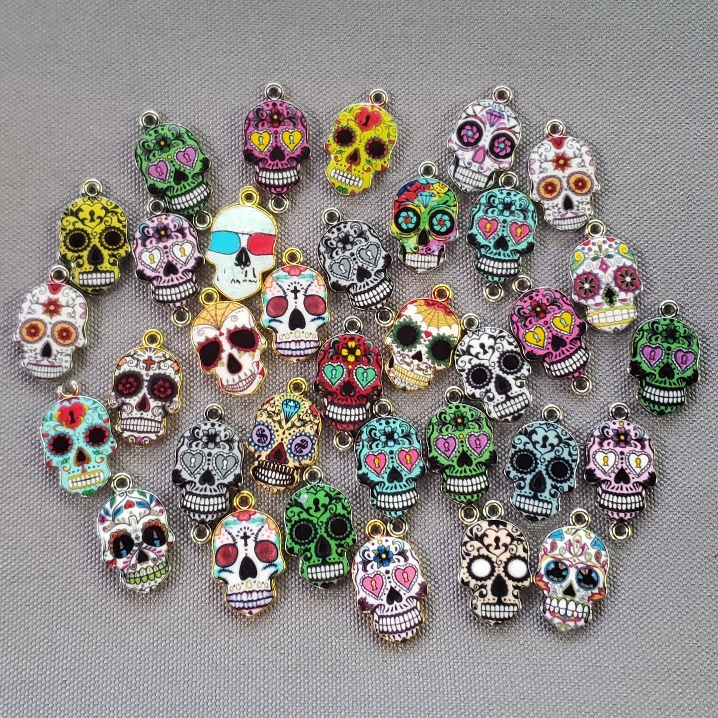 Sample Class: Halloween & Day of the Dead Earring Class-Sample Class