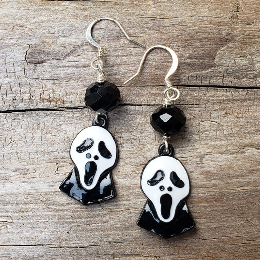 Scream Mask Earrings