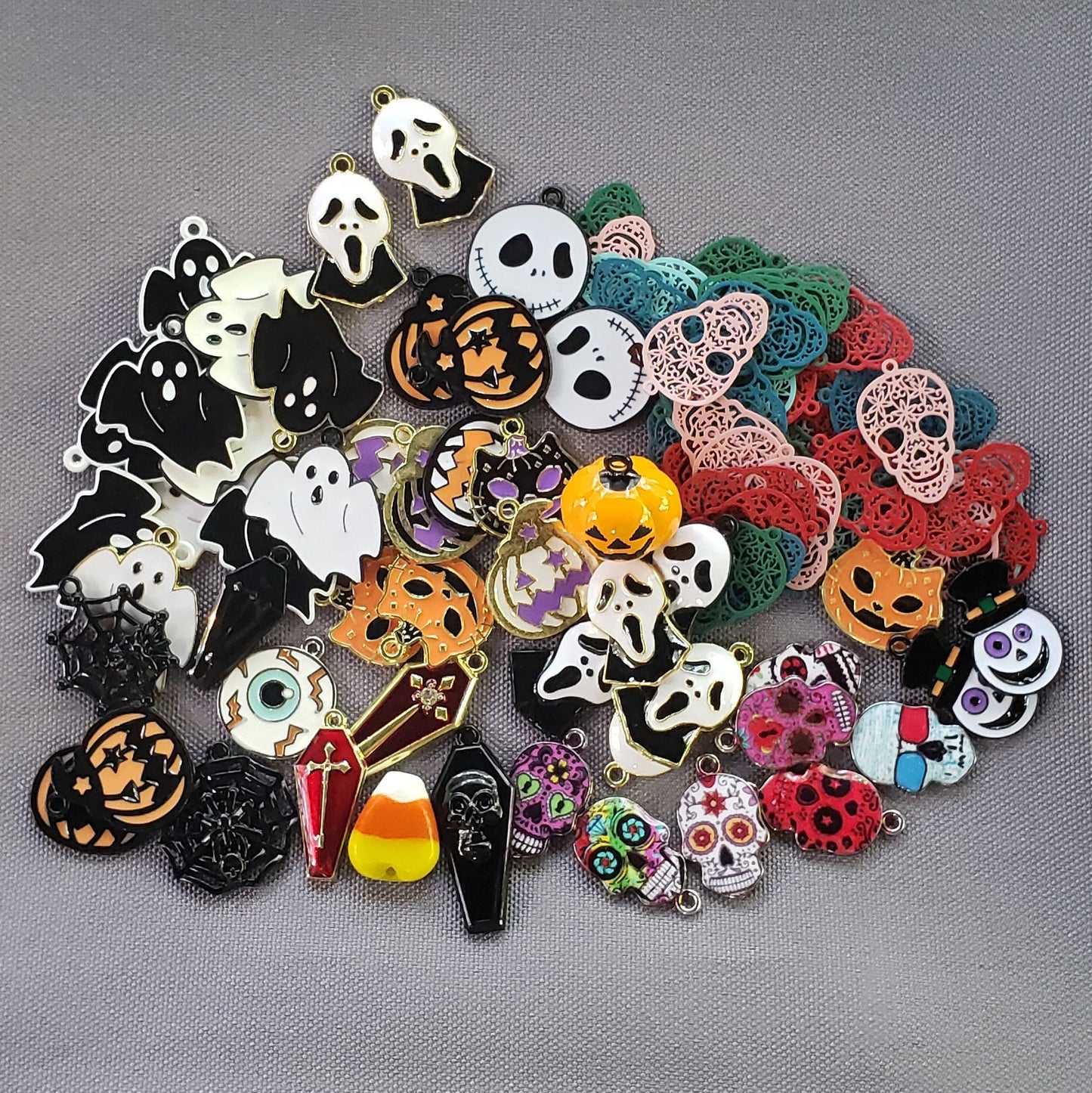 Sample Class: Halloween & Day of the Dead Earring Class-Sample Class