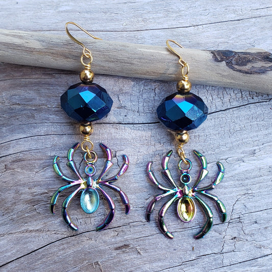 Spooky Spider Earrings