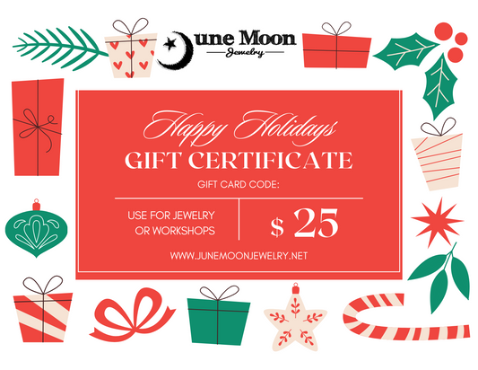 June Moon Jewelry Holiday Gift Card