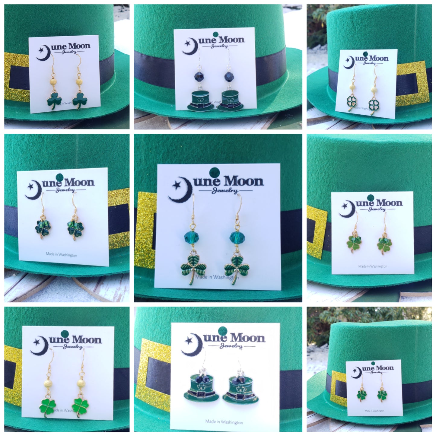 Sample Class: St. Patty's Day Earring Class